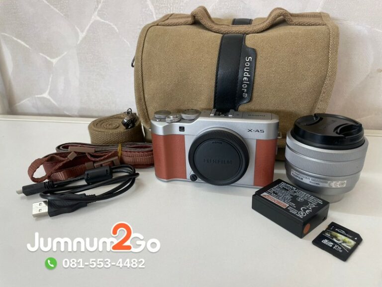 กล้อง Fujifilm X-A5 พร้อมเลนส์ Fujinon XC 15-45mm มือสอง ราคา 8400 บาท