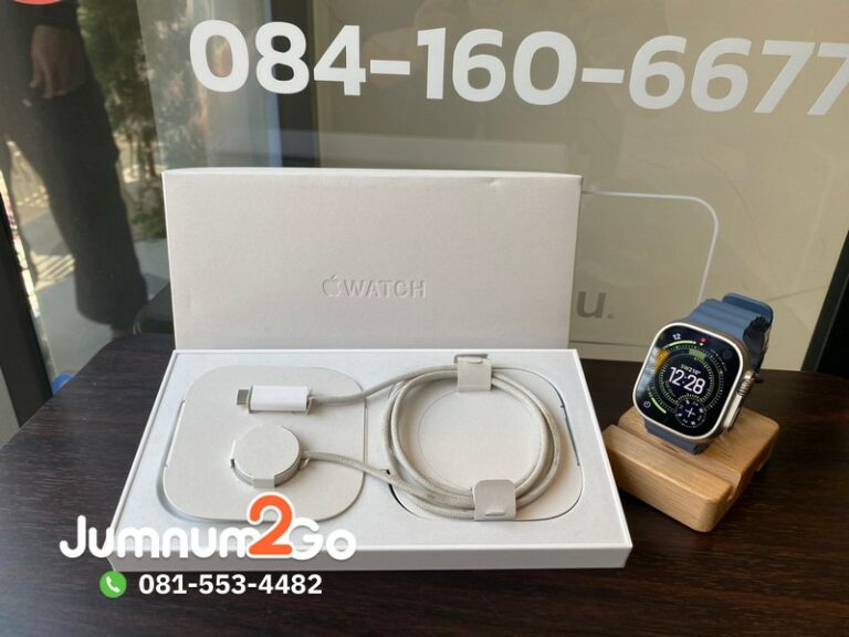 Apple Watch Ultra 3 Titanium มือสอง ราคาถูก ลดจาก 23900 เหลือ 18900 บาท