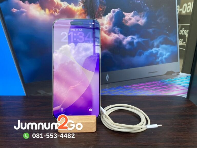 iPhone 16 Pro Max 256GB มือสอง เครื่องนอก แบต 89% ราคา 26600 บาท