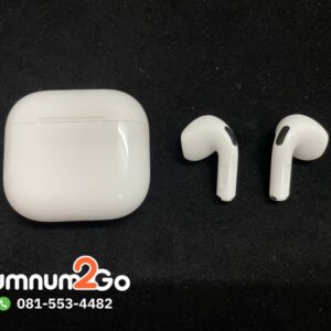 Air Pods 4 (ANC) อุปกรณ์ไม่มีกล่อง ประกันศูนย์12/06/2027 เครื่องไทย ตัวเครื่องสภาพดีพร้อมใช้งาน