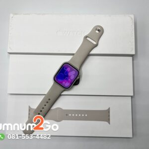 Apple Watch Series 9 (GPS) Aluminum 45MM 64GB แบต88% ประกันร้าน อุปกรณ์ครบ ตัวเครื่องสภาพดีพร้อมใช้งาน