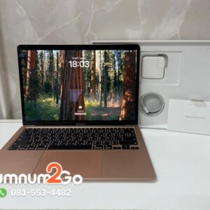 MacBook Air (13-inch, ปี2020) Core i3 RAM8GB HDD256SSD อุปกรณ์มีครบยกกล่อง ตัวเครื่องสภาดีพร้อมใช้งาน