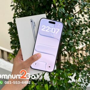 iPhone 17 Air 256GB แบต95% ประกันกันศูนย์19/03/2027 อุปกรณ์ครบ ตัวเครื่องสภาพดีพร้อมใช้งาน