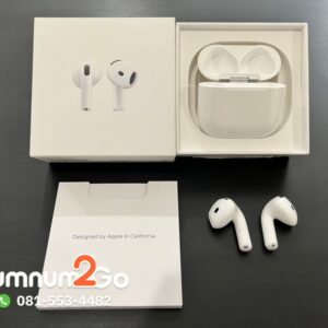 AirPods 4 ประกันร้าน อุปกรณ์ครบกล่อง ตัวเครื่องสภาพดีพร้อมใช้งาน